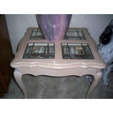 2 END TABLES AND MATCHING SOFA TABLE